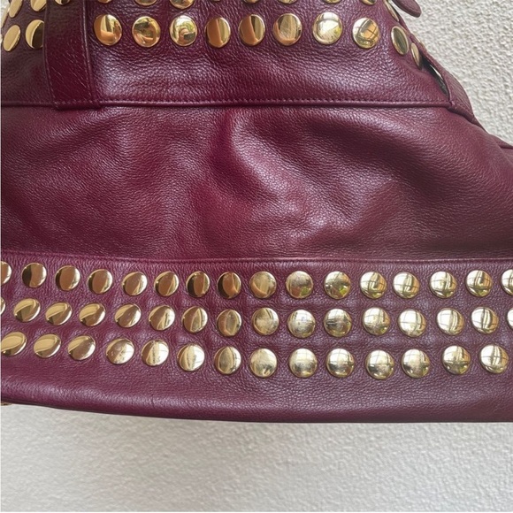 Rebecca Minkoff Supernova Stud Devote - Purple (looks maroon) - Picture 5 of 8